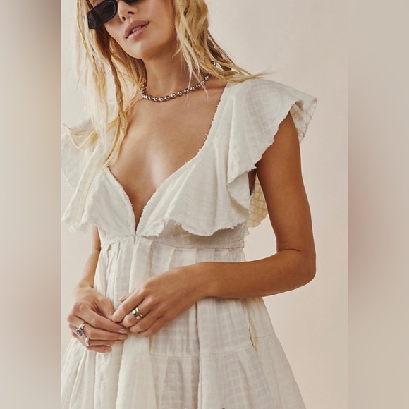 Undone Mini Dress Free People - Picture 2 of 8